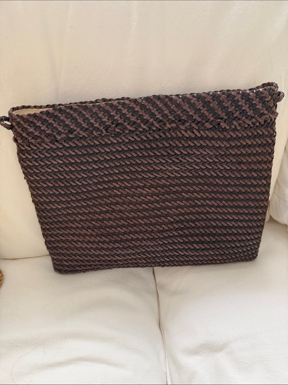 Dragon Diffusion large clutch.
12 1/2 wide. 10”long.